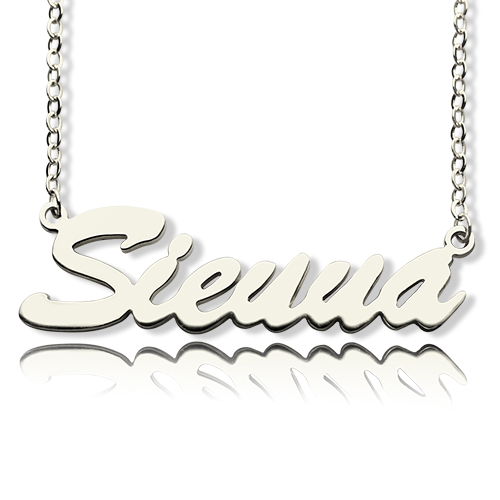 Sterling Silver Sienna Style Necklace